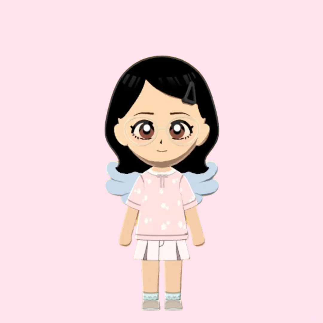 小さな翅にぴったりなかわいいピンクトップコーデ — トモダチライフ DIY 図案（7枚目）