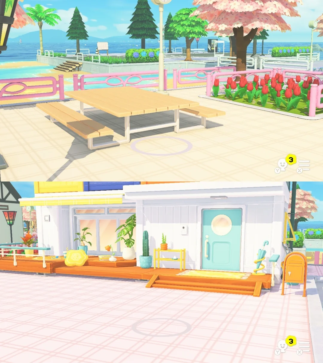 Couverture de pique-nique à carreaux avec franges — feuille de motif — Tomodachi Life motif DIY (image 4)