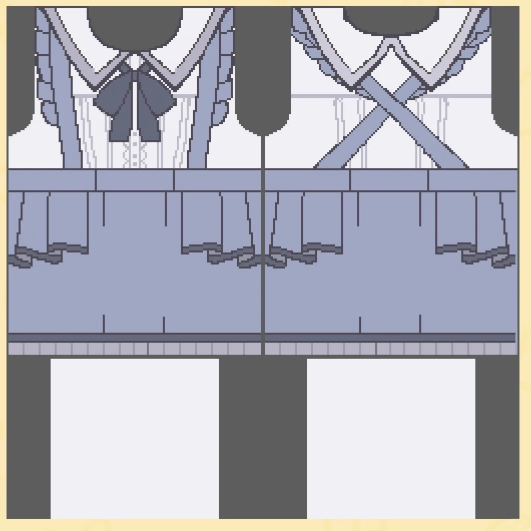 25時にカンセンしての私服デザインシート — トモダチライフ DIY 図案（4枚目）