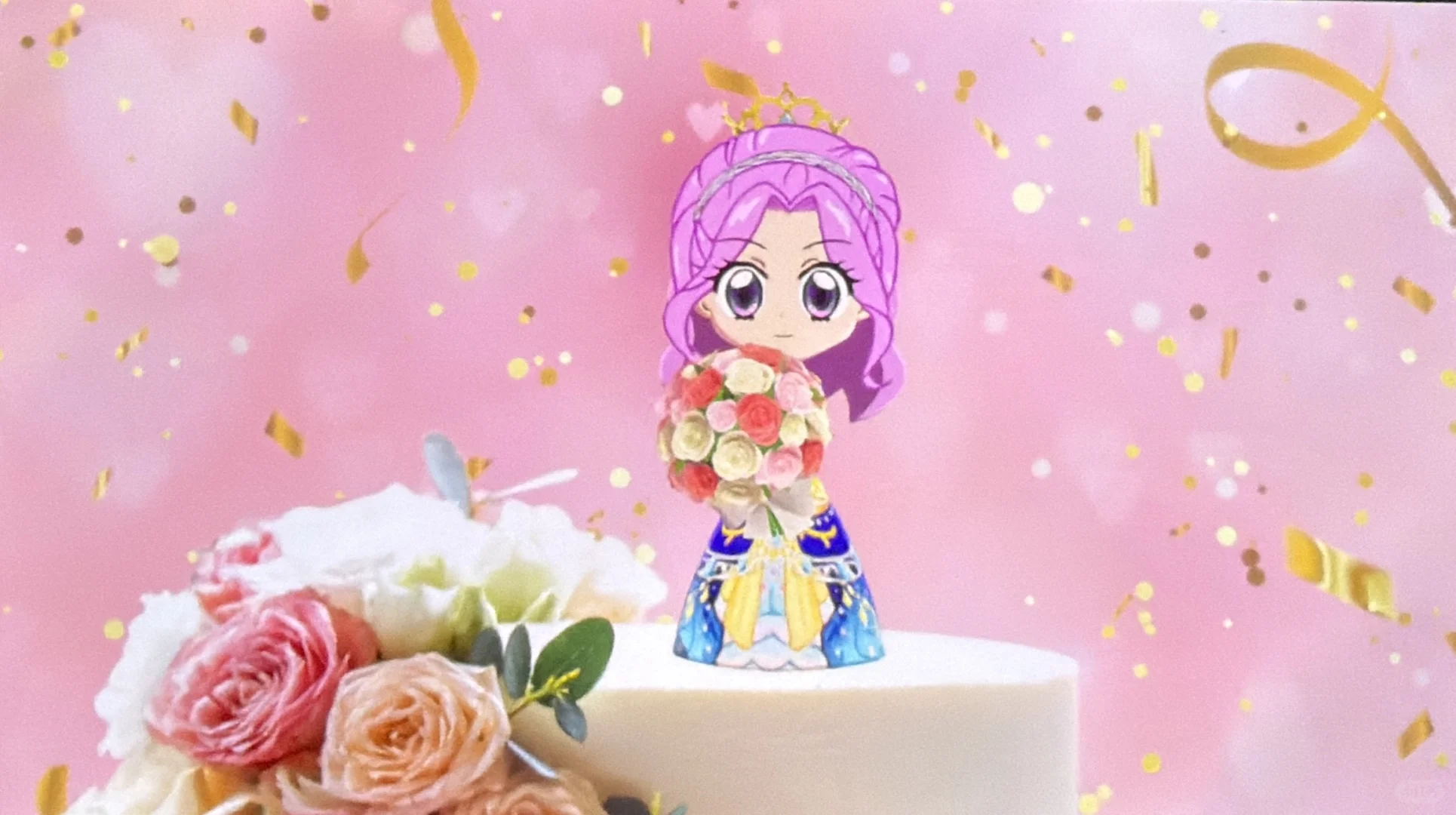 Motif de la robe Moon Sapphire de Kanzaki Mizuki (Aikatsu) — Tomodachi Life motif DIY (image 4)