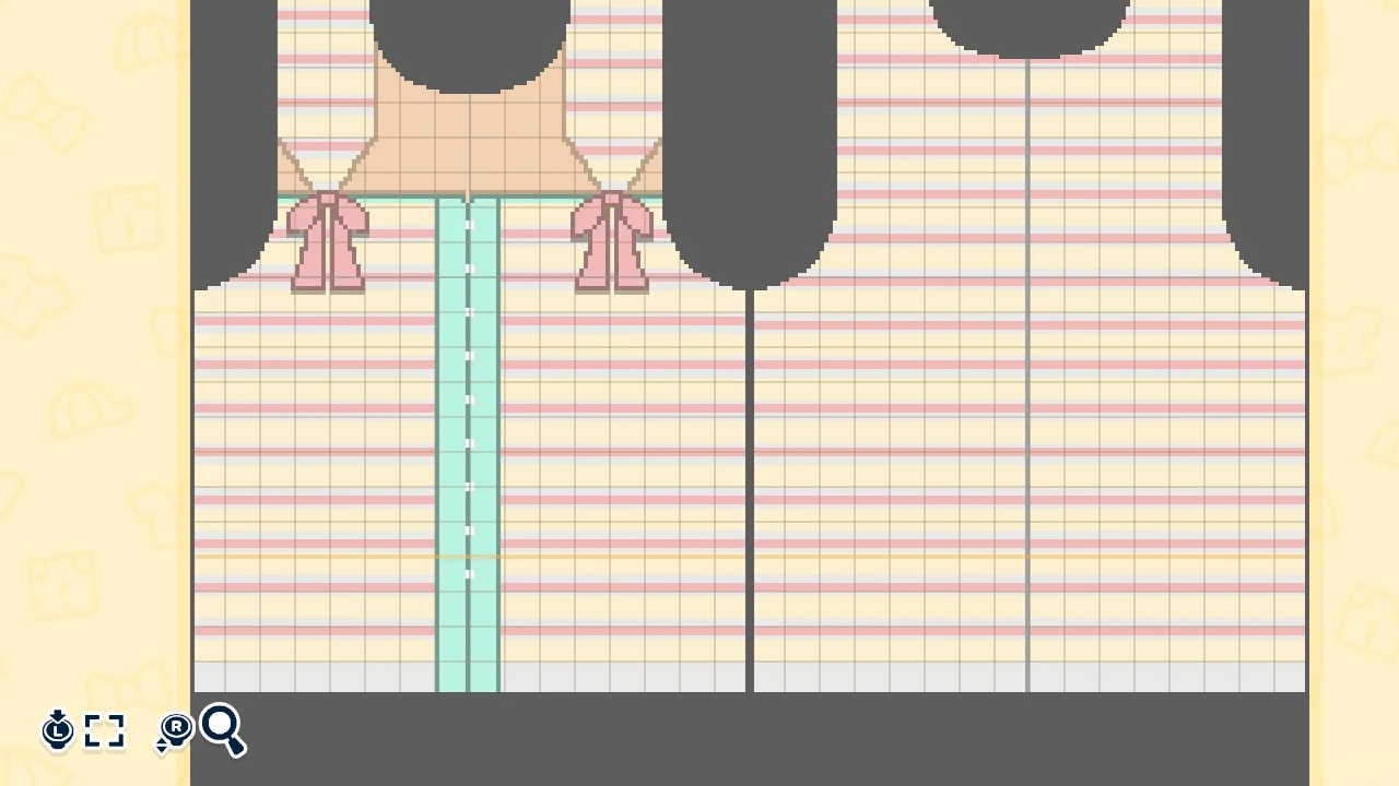 古風ミックス漢服デザインシート — トモダチライフ DIY 図案（3枚目）