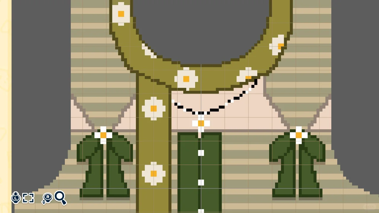古風ミックス漢服デザインシート — トモダチライフ DIY 図案（11枚目）