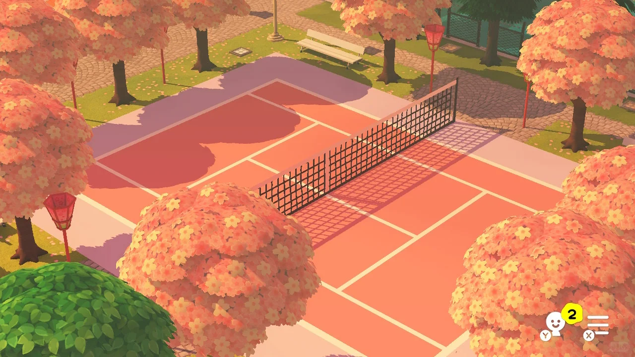 Journal de Construction d'Île avec Tennis et Piscine — Tomodachi Life motif DIY (image 3)