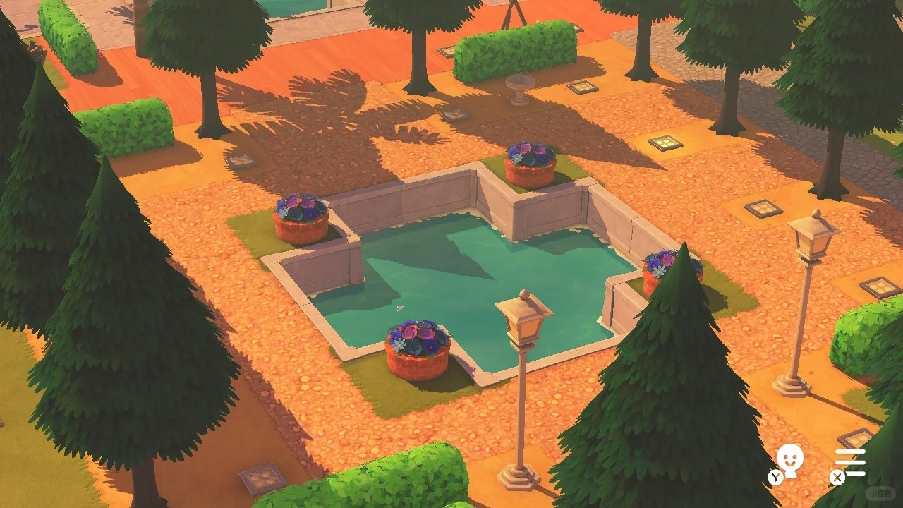 Journal de Construction d'Île avec Tennis et Piscine — Tomodachi Life motif DIY (image 4)