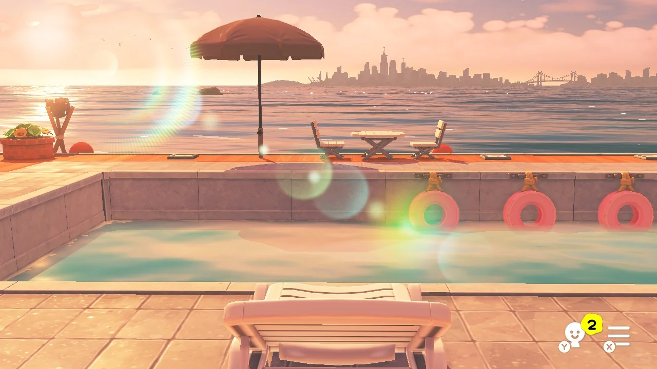 Journal de Construction d'Île avec Tennis et Piscine — Tomodachi Life motif DIY (image 6)