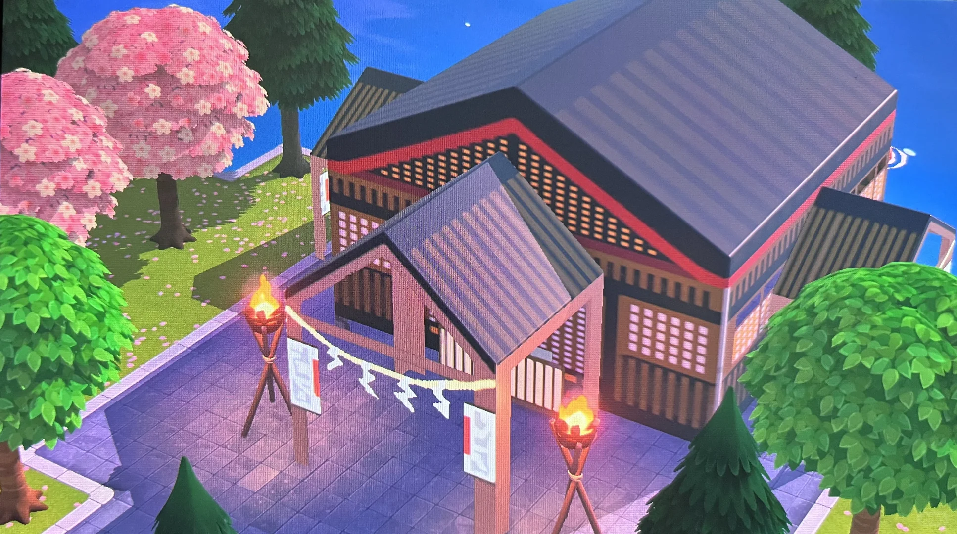 海の鳥居神社の島作り — トモダチライフ DIY 図案（10枚目）