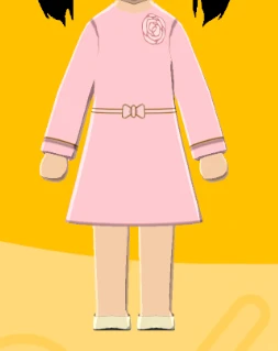 Yor's Outfit Pink Dress for Photos — Tomodachi Life DIY pattern