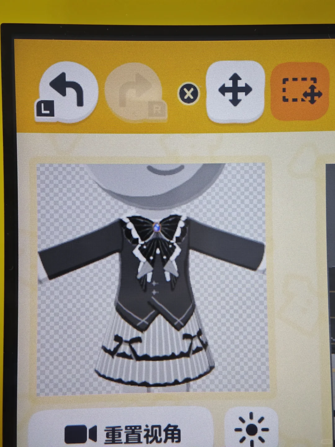 ゴシックバタフライ 無料服デザインシート — トモダチライフ DIY 図案（2枚目）