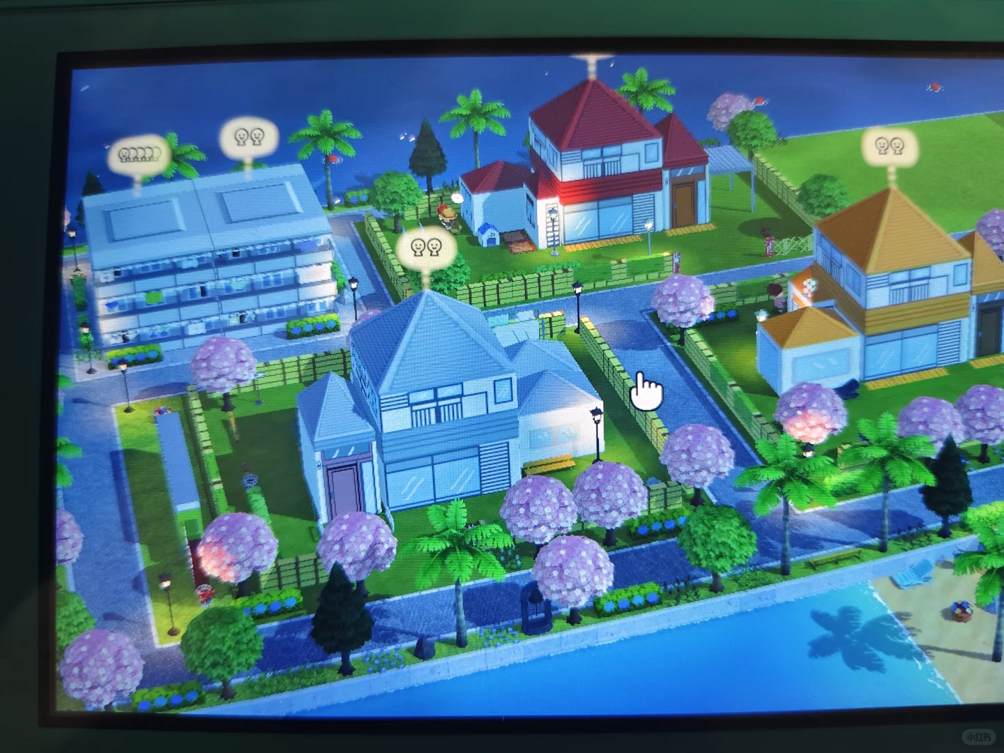 Quartier résidentiel inspiré de la maison de Crayon Shin-chan — Tomodachi Life motif DIY (image 1)