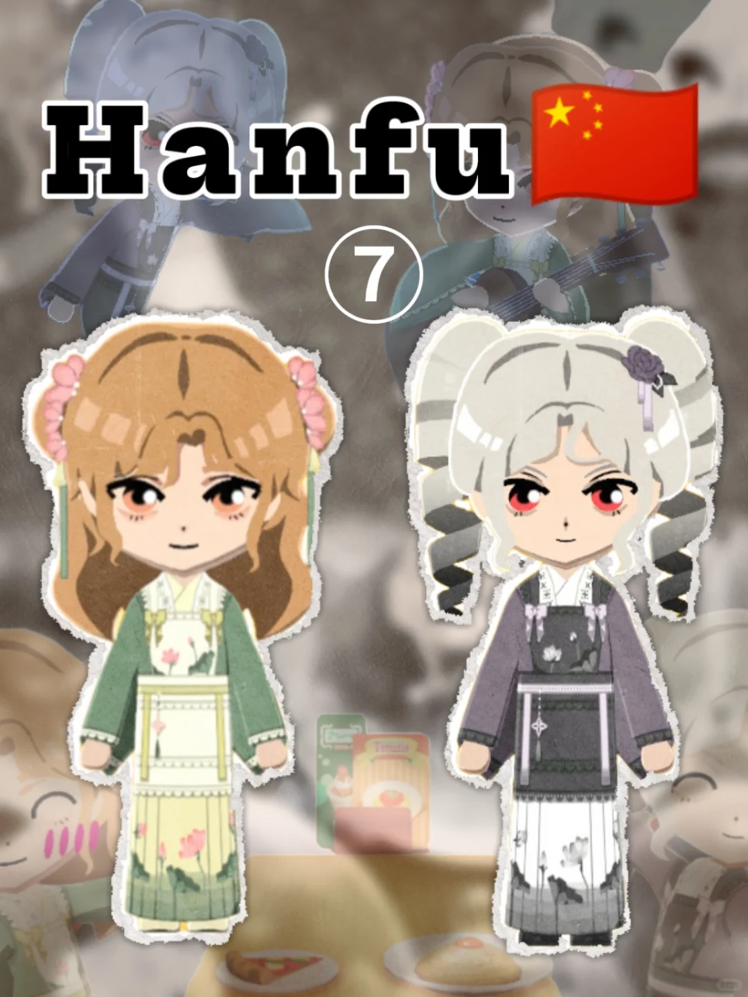Detailed Tutorial for Han-Western Fusion Style Outfit — Tomodachi Life DIY pattern