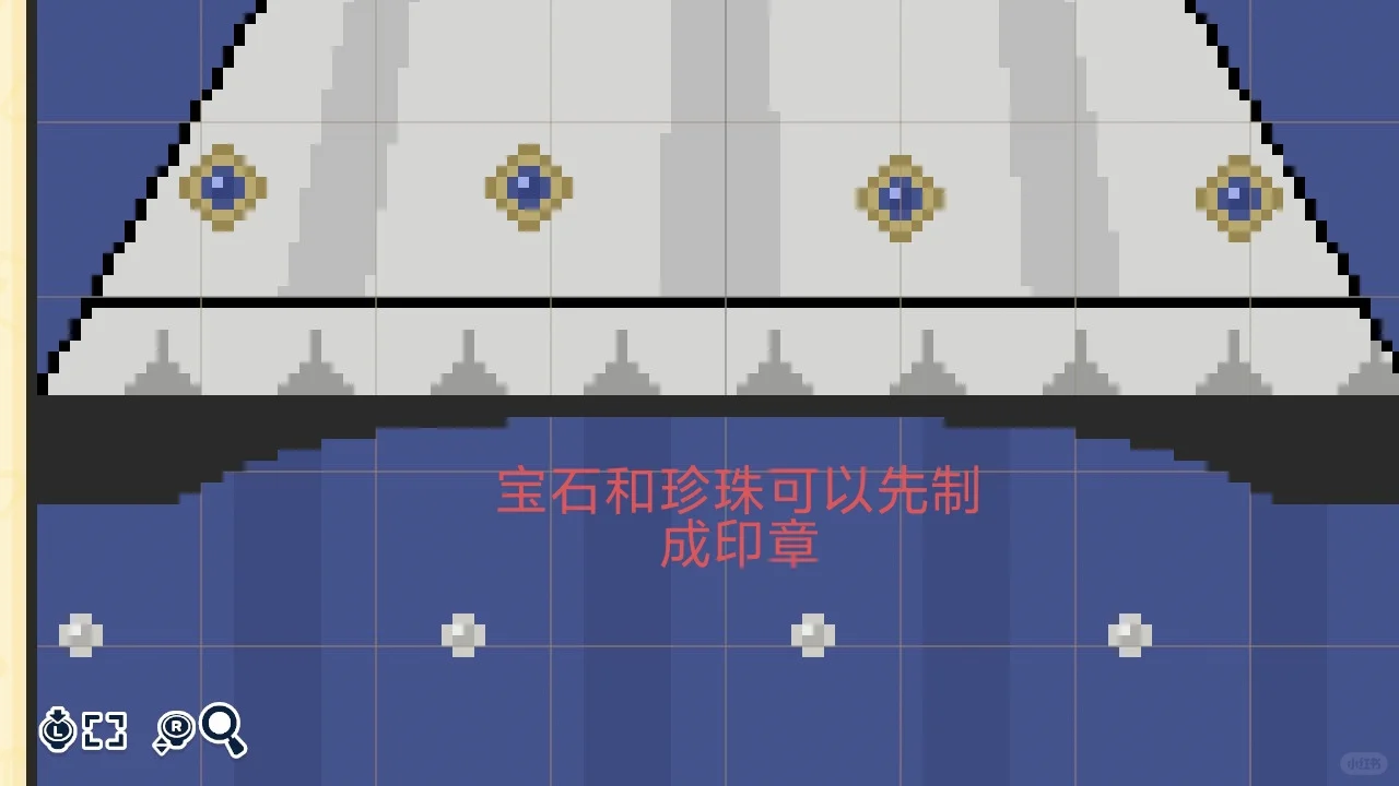 深いブルーサファイアのフォーマルドレス — トモダチライフ DIY 図案（4枚目）