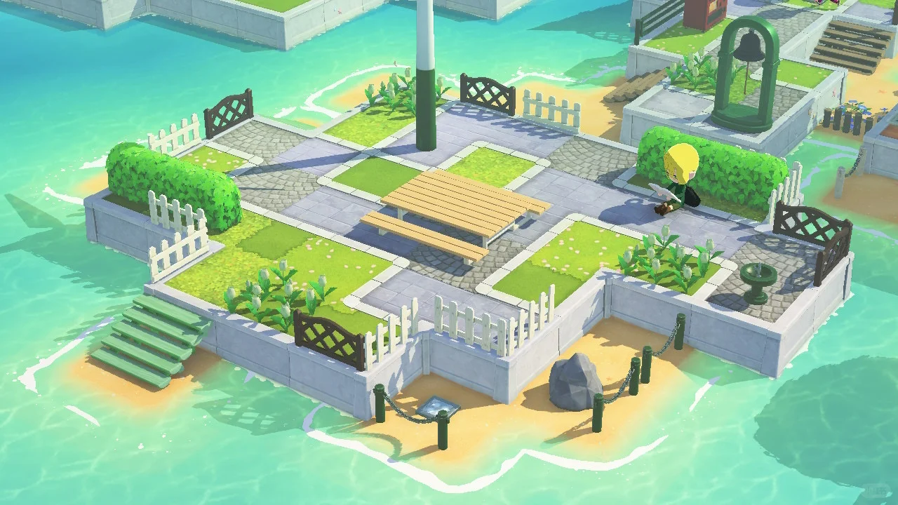 全是小造景的人森岛建进度存档🌴 — 人森 DIY 图纸（第 2 张）