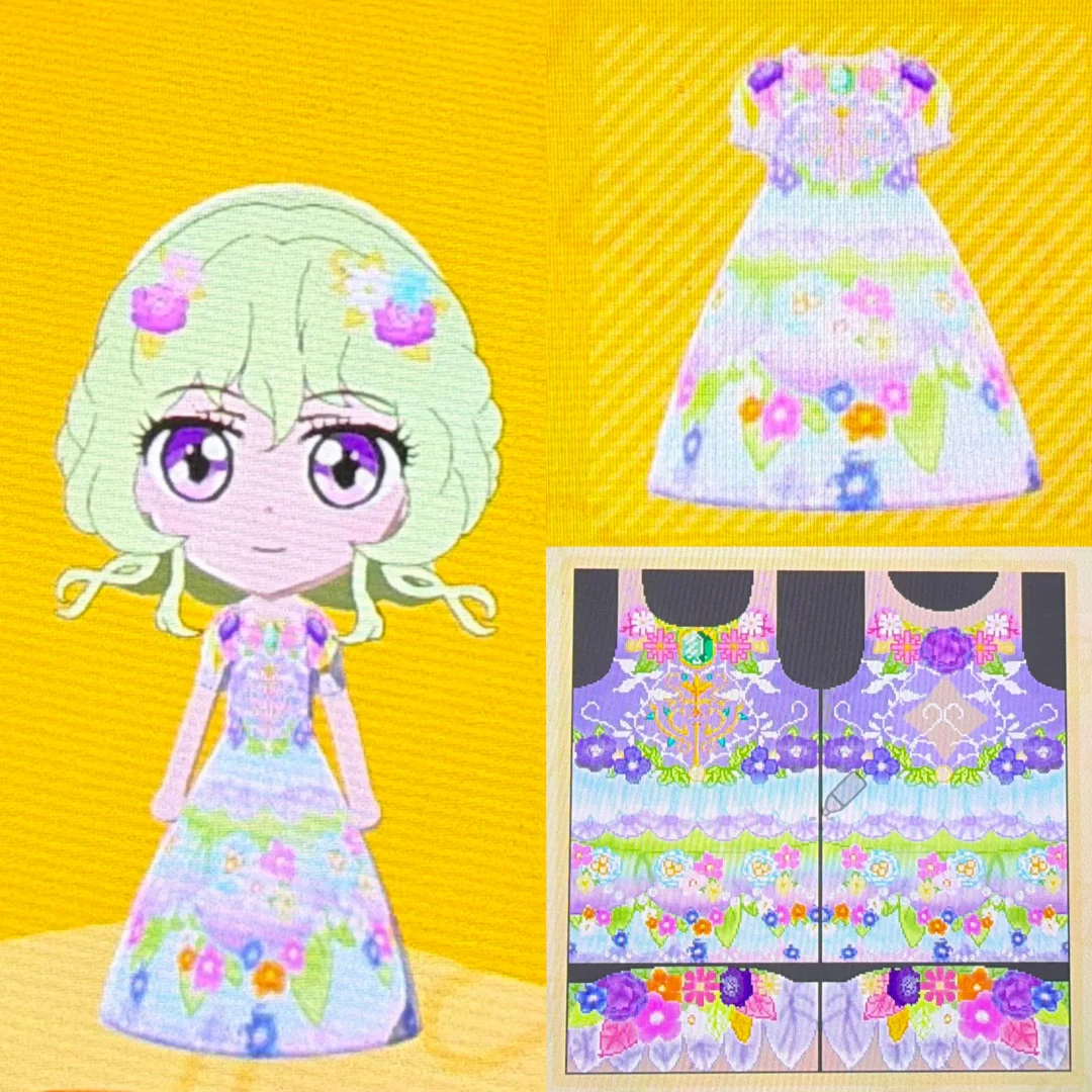 ミニちびの双葉アリアベビーMiiデザイン — トモダチライフ DIY 図案