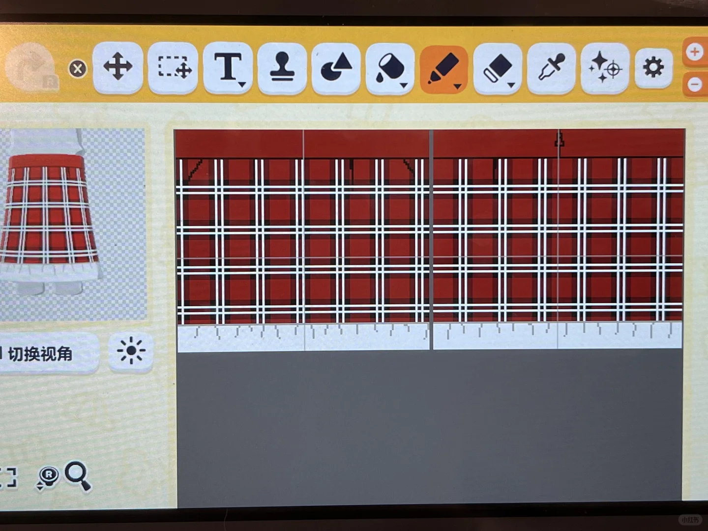 トモコレで着るスコットランド風ナンパコーデのデザインシート — トモダチライフ DIY 図案（6枚目）