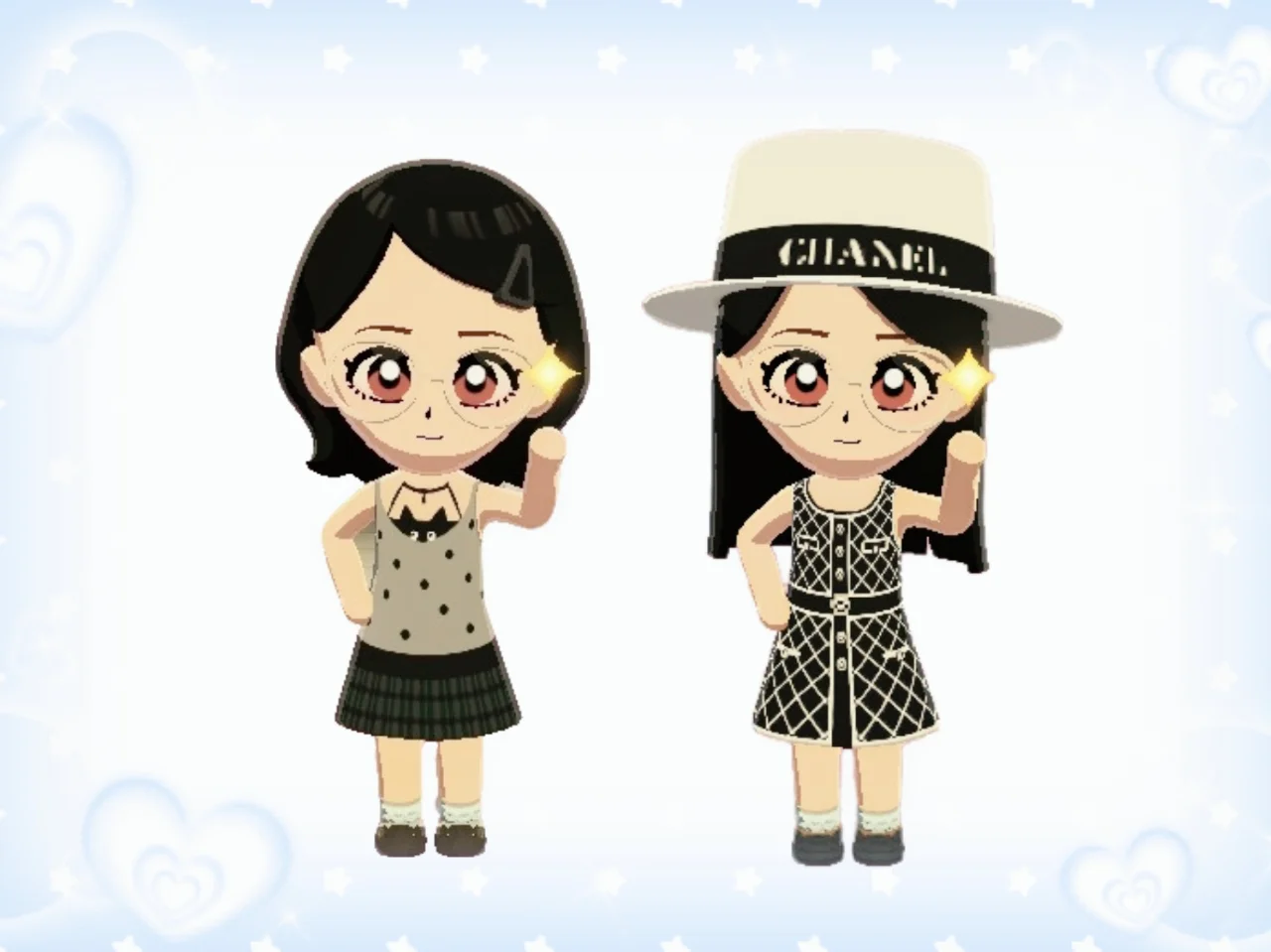 Two Simple Cute Dress Pattern Sheets for Tomodachi Life — Tomodachi Life DIY pattern