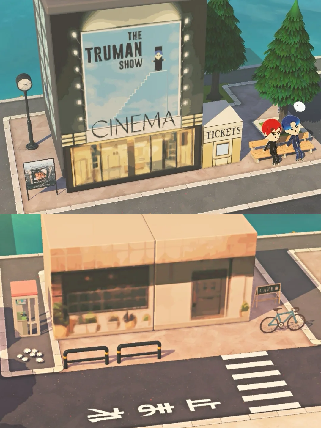 Décoration cinéma avec affiche de The Truman Show — Tomodachi Life motif DIY (image 2)