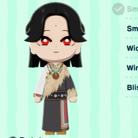 Partage de tenue traditionnelle tibétaine pour Tomodachi Life : Une vie de rêve — Tomodachi Life motif DIY (image 3)
