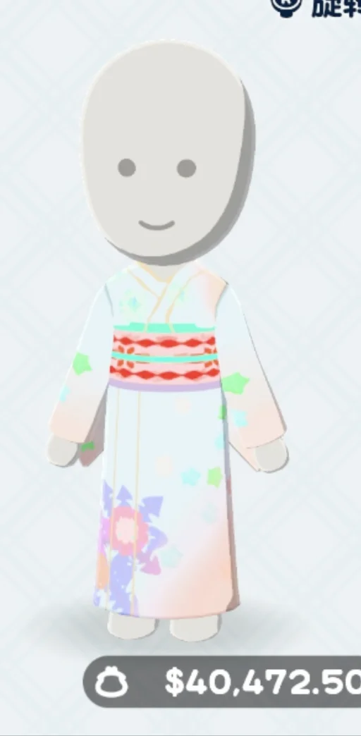 最小限の手描きで作れる和服デザインシート（チュートリアル付き） — トモダチライフ DIY 図案（2枚目）