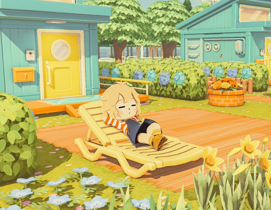 Concept de quartier résidentiel pour Tomodachi Life : Une vie de rêve — Tomodachi Life motif DIY (image 4)