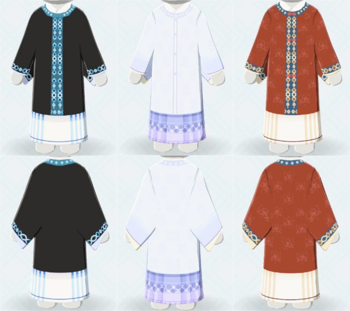 明代汉服 — 人森 DIY 图纸（第 2 张）