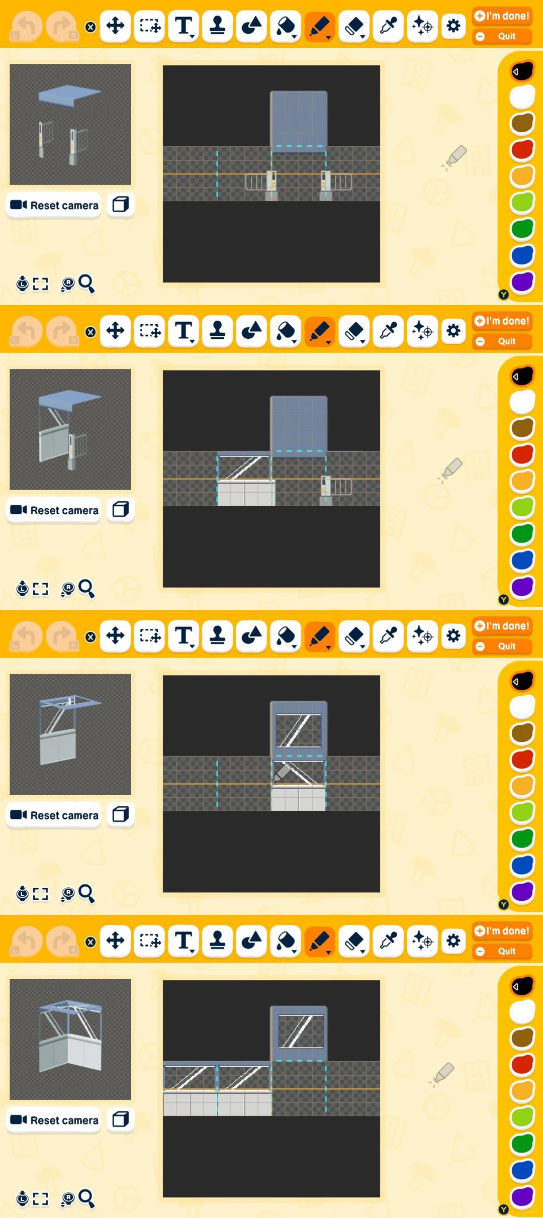 トモコレ島作り参考集 — トモダチライフ DIY 図案（3枚目）