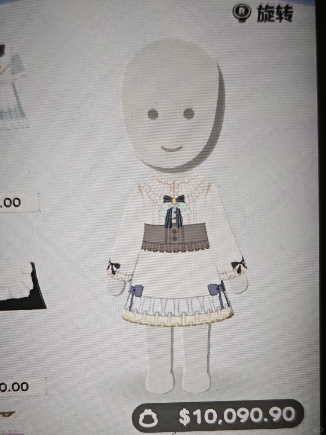 Motif robe officielle Yurihana — Tomodachi Life motif DIY (image 4)