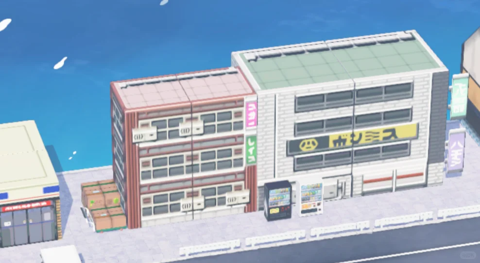 日式商住アパート島作りシート — トモダチライフ DIY 図案（3枚目）