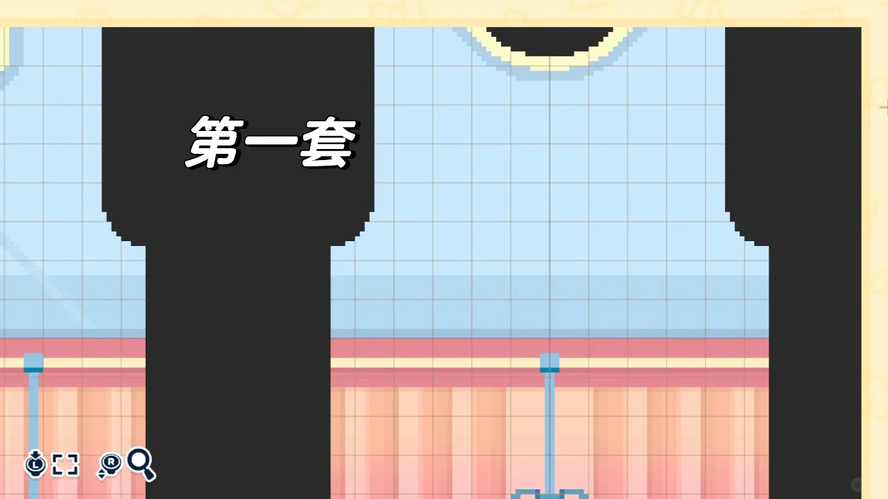 魏晋風漢服デザインシート — トモダチライフ DIY 図案（4枚目）