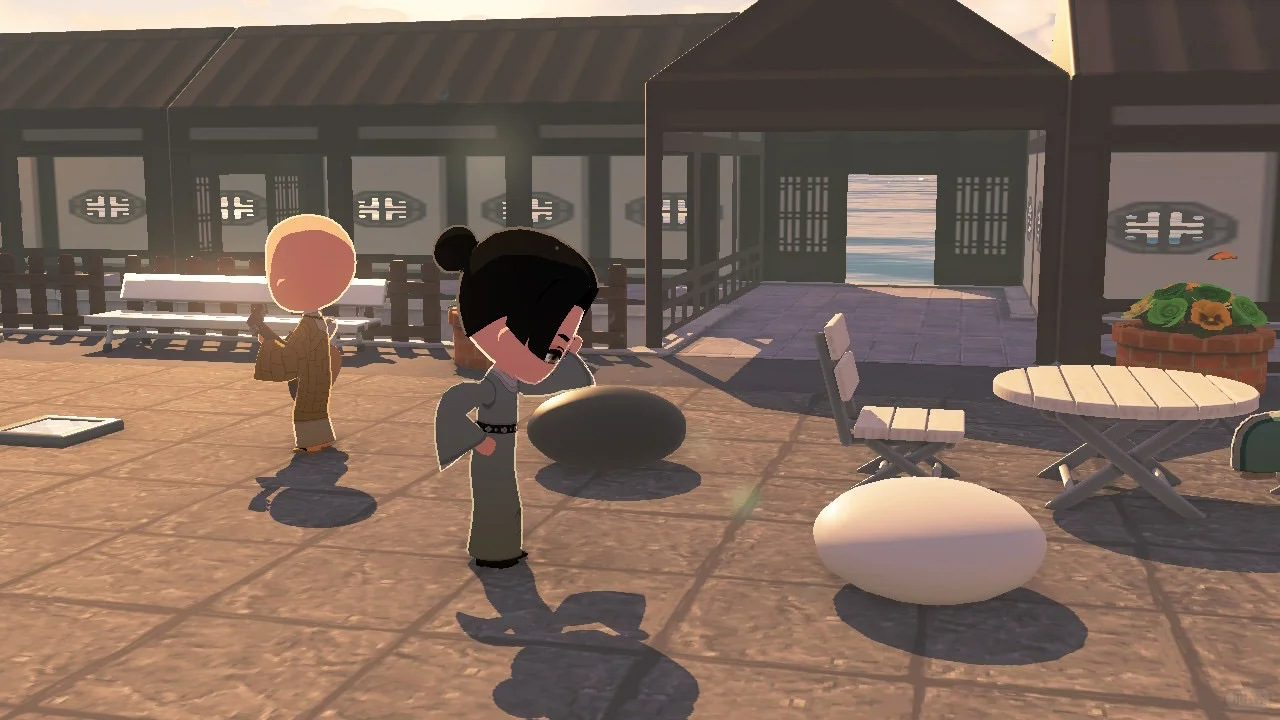 Scène d'échiquier géant sur l'île — sans dessin requis — Tomodachi Life motif DIY (image 7)