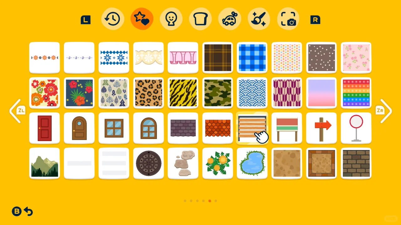 釣り場島作りデザインシート — トモダチライフ DIY 図案（12枚目）