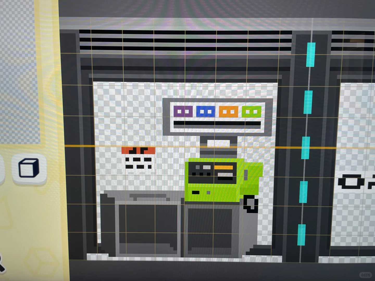 トモコレ 公衆電話ボックスのデザインシートをシェア — トモダチライフ DIY 図案（3枚目）
