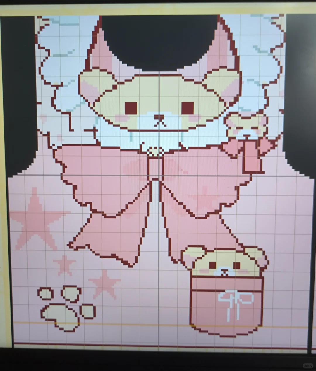 くまガール要素のかわいい女の子コーデ3セット — トモダチライフ DIY 図案（4枚目）