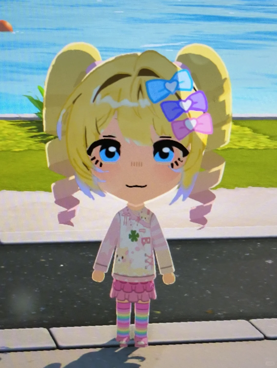 くまガール要素のかわいい女の子コーデ3セット — トモダチライフ DIY 図案（7枚目）