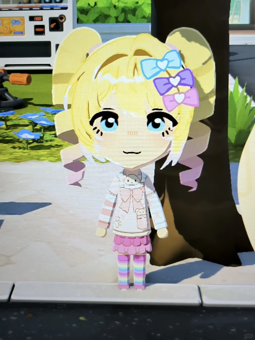 くまガール要素のかわいい女の子コーデ3セット — トモダチライフ DIY 図案（9枚目）