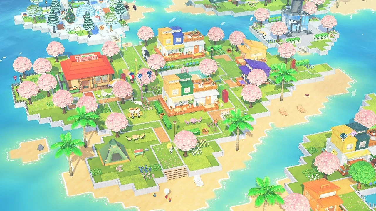 Reconstruction de l'île avec un style tropical décontracté — Tomodachi Life motif DIY (image 3)