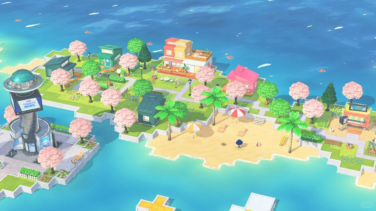 Reconstruction de l'île avec un style tropical décontracté — Tomodachi Life motif DIY (image 4)