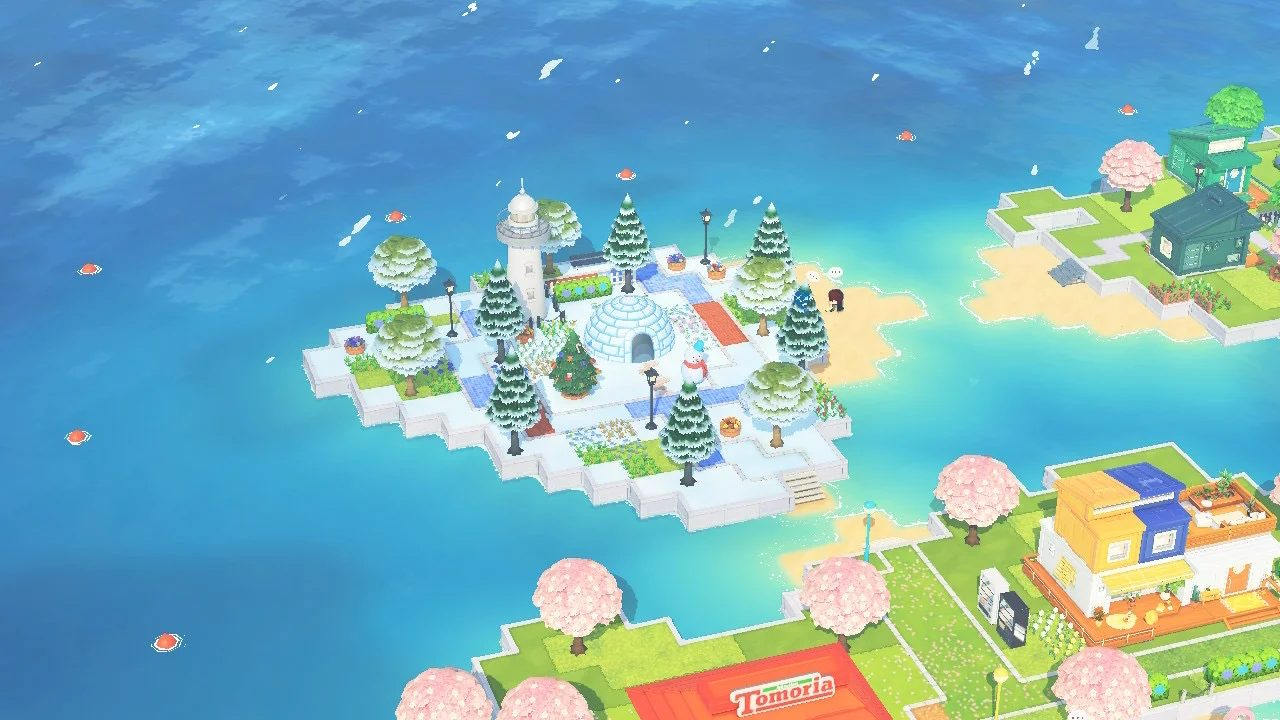 Reconstruction de l'île avec un style tropical décontracté — Tomodachi Life motif DIY (image 5)
