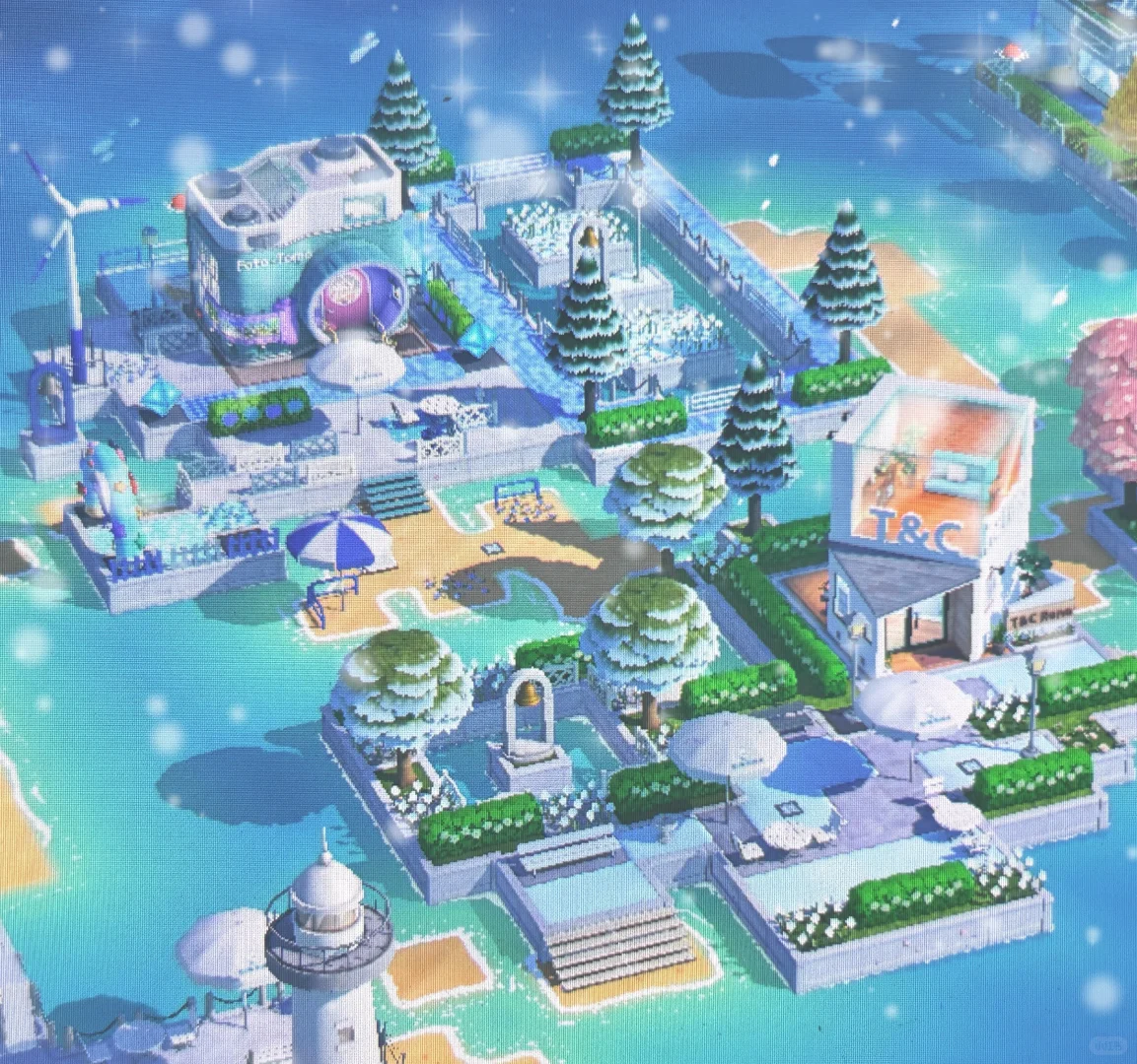 🏝️人森淡色系岛建❄️…… — 人森 DIY 图纸