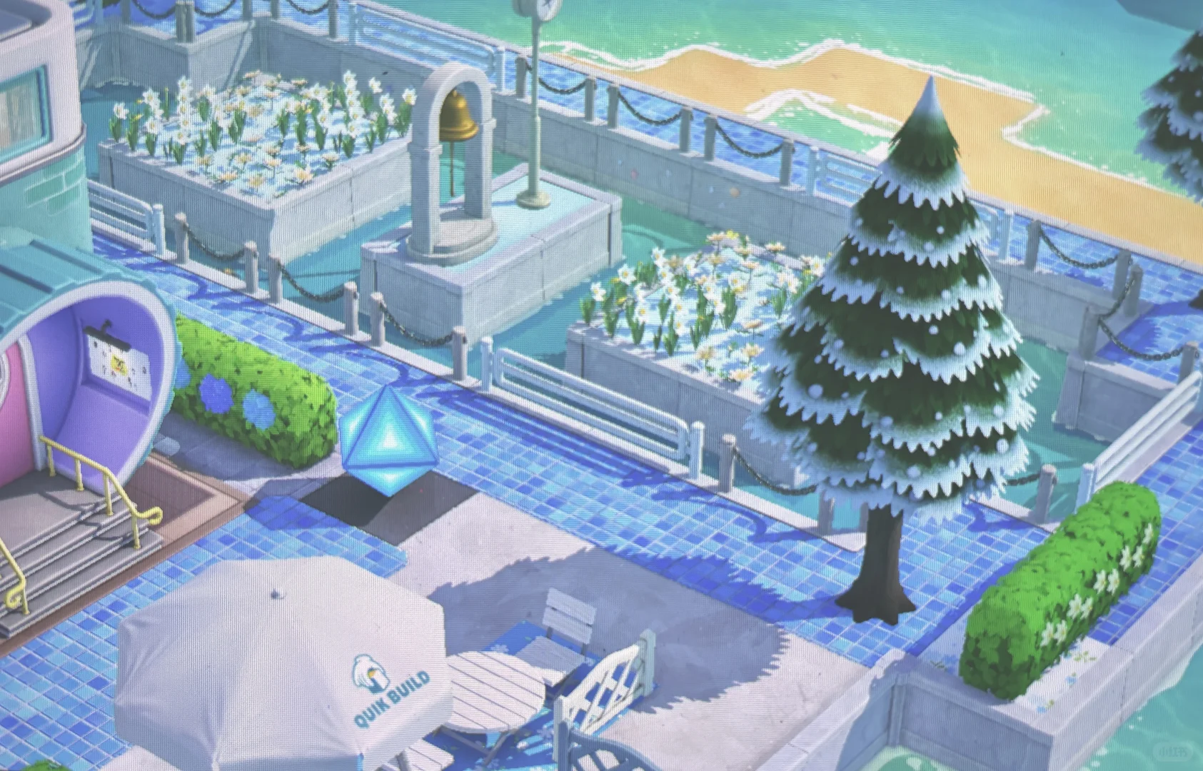 🏝️人森淡色系岛建❄️…… — 人森 DIY 图纸（第 5 张）