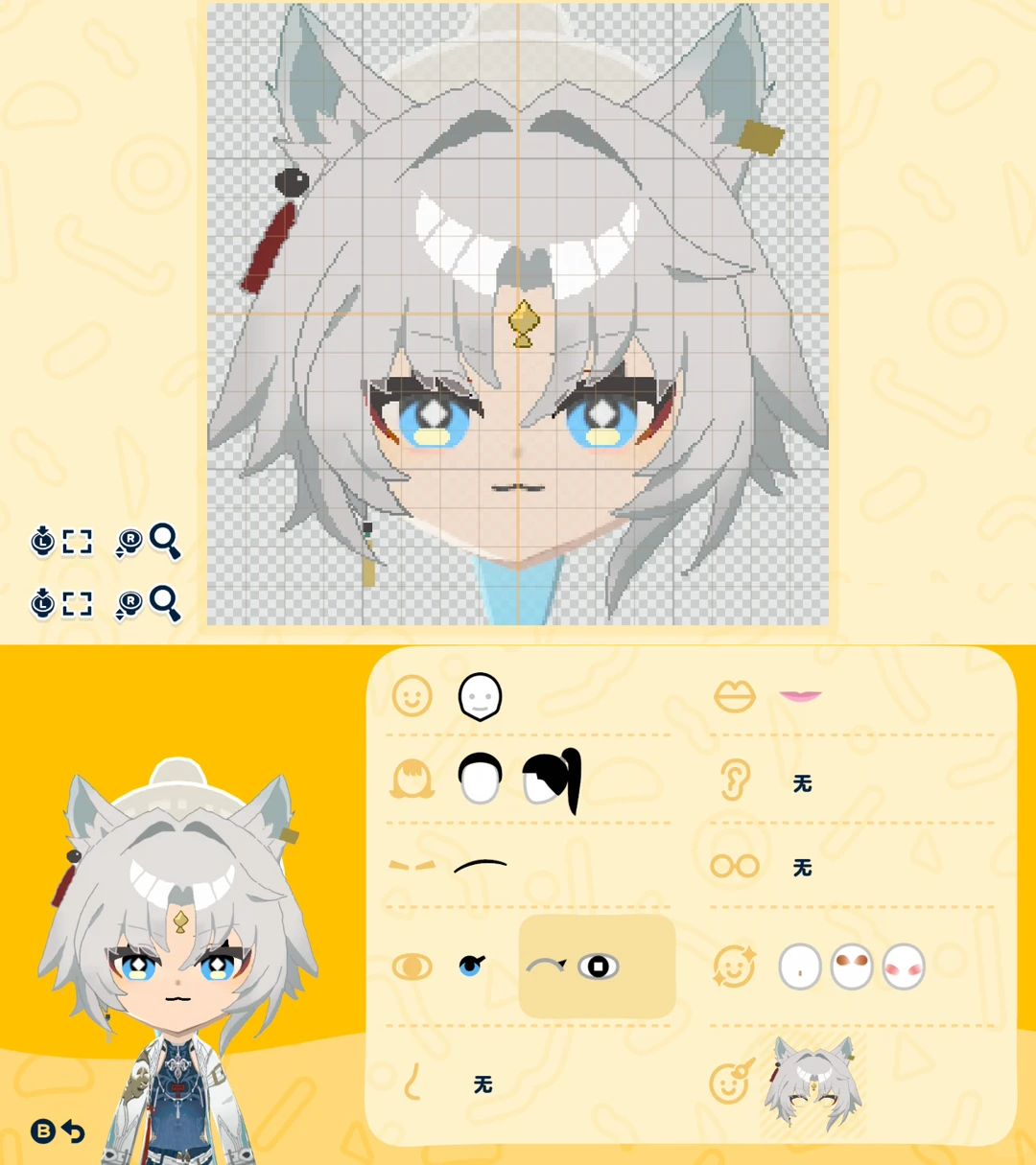 仙舟キャラのフェイスペイントと服のデザインシートをシェア — トモダチライフ DIY 図案（13枚目）