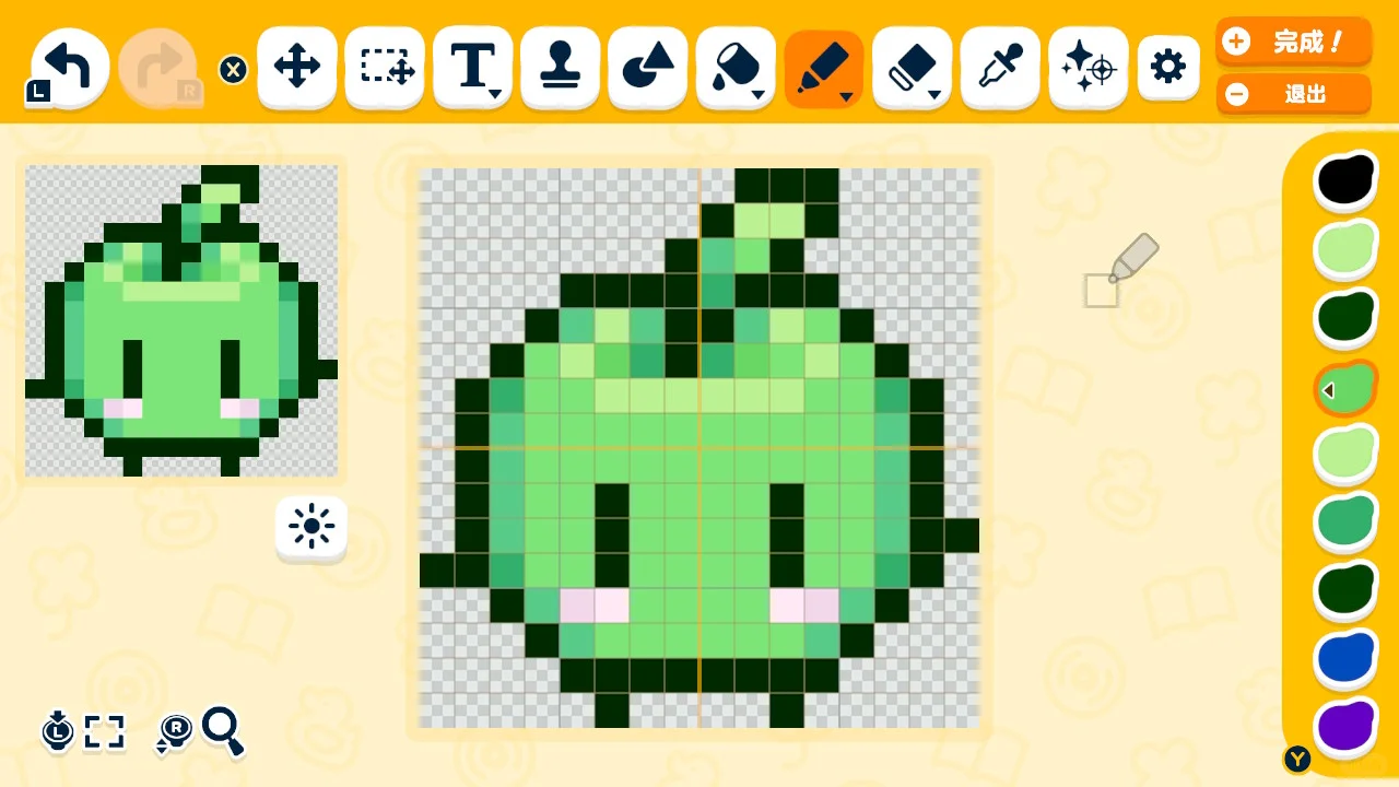 トモコレ用スターデューバレーのニワトリとジュニモのデザインシート — トモダチライフ DIY 図案（6枚目）