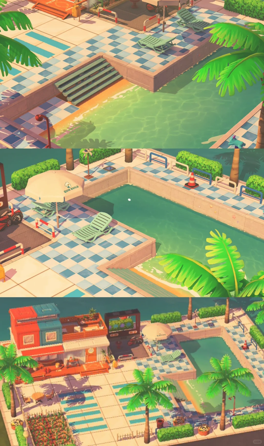 岛建角落-泳池🏊🏻‍♂️ — 人森 DIY 图纸