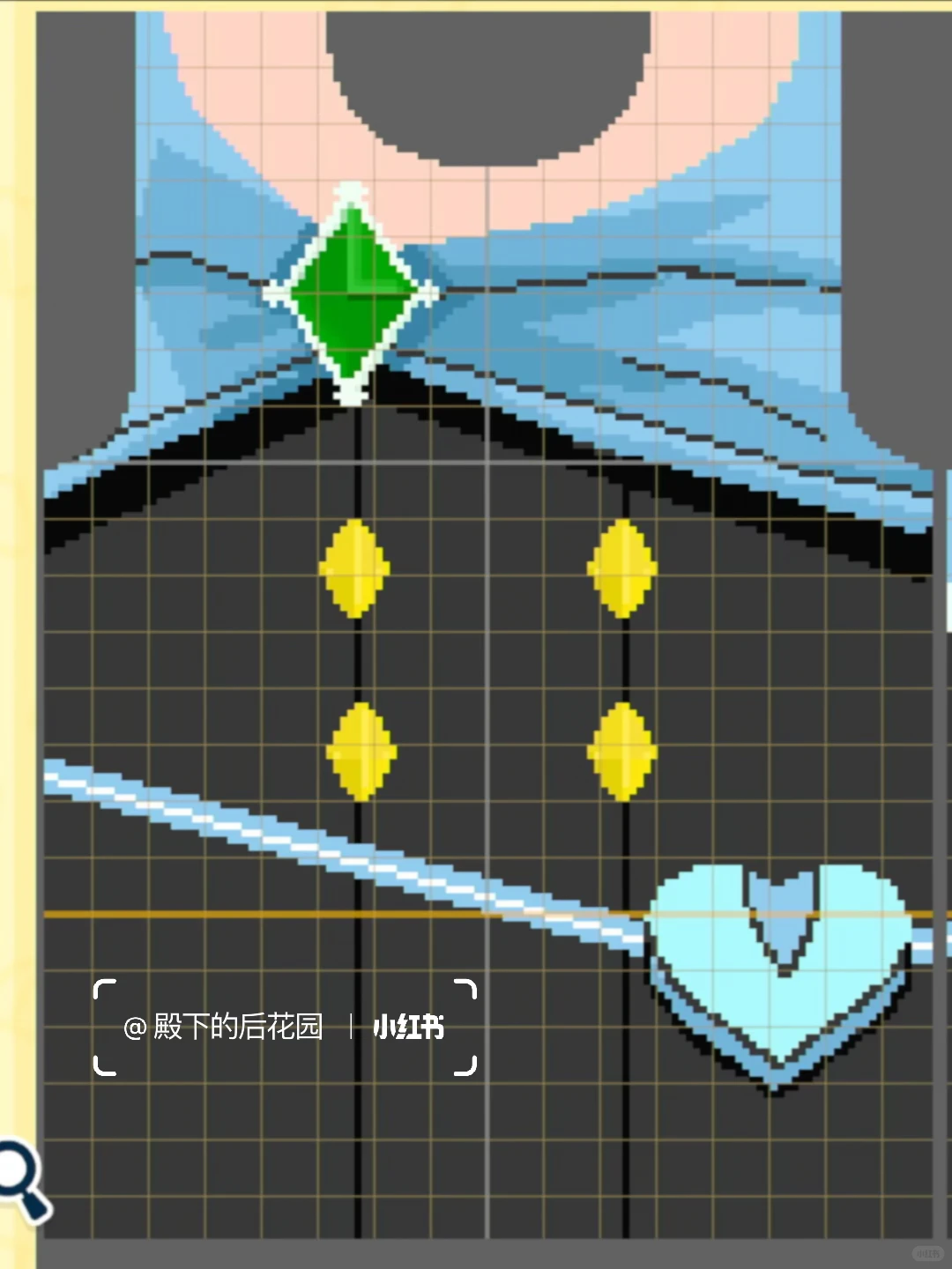 逆転裁判キャラクター衣装デザインシートまとめ — トモダチライフ DIY 図案（6枚目）