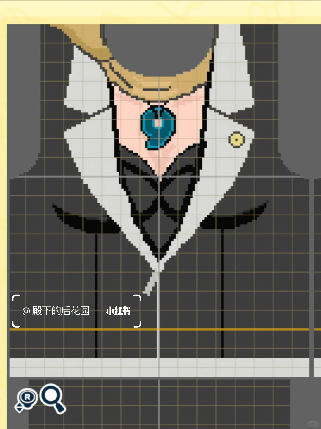 逆転裁判キャラクター衣装デザインシートまとめ — トモダチライフ DIY 図案（13枚目）