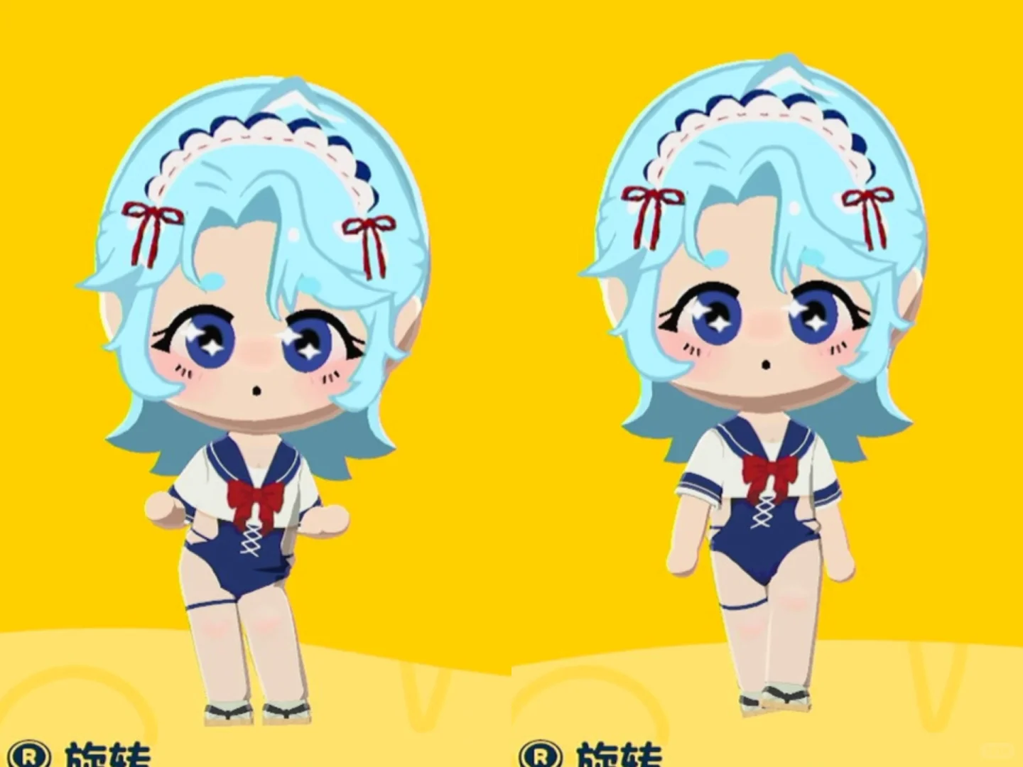 トモコレ セーラー服＋スカート デザインシート シェア — トモダチライフ DIY 図案（4枚目）