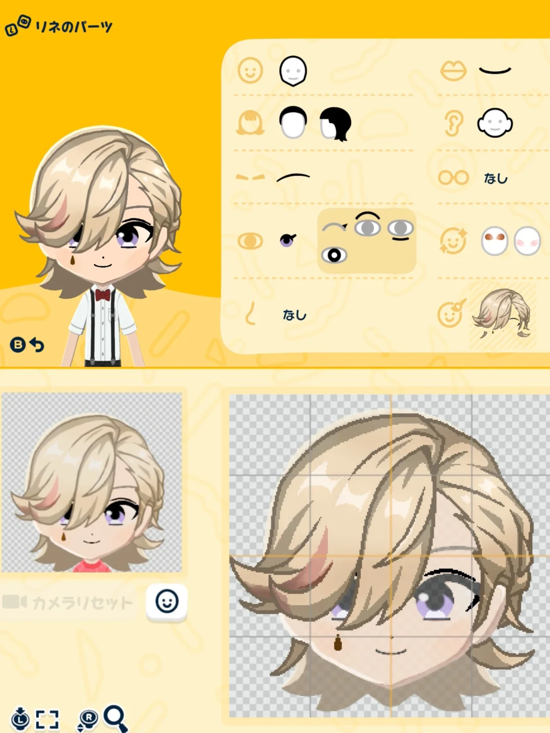 原神MiiコレクションVer2.0・デザインシート付き — トモダチライフ DIY 図案（5枚目）
