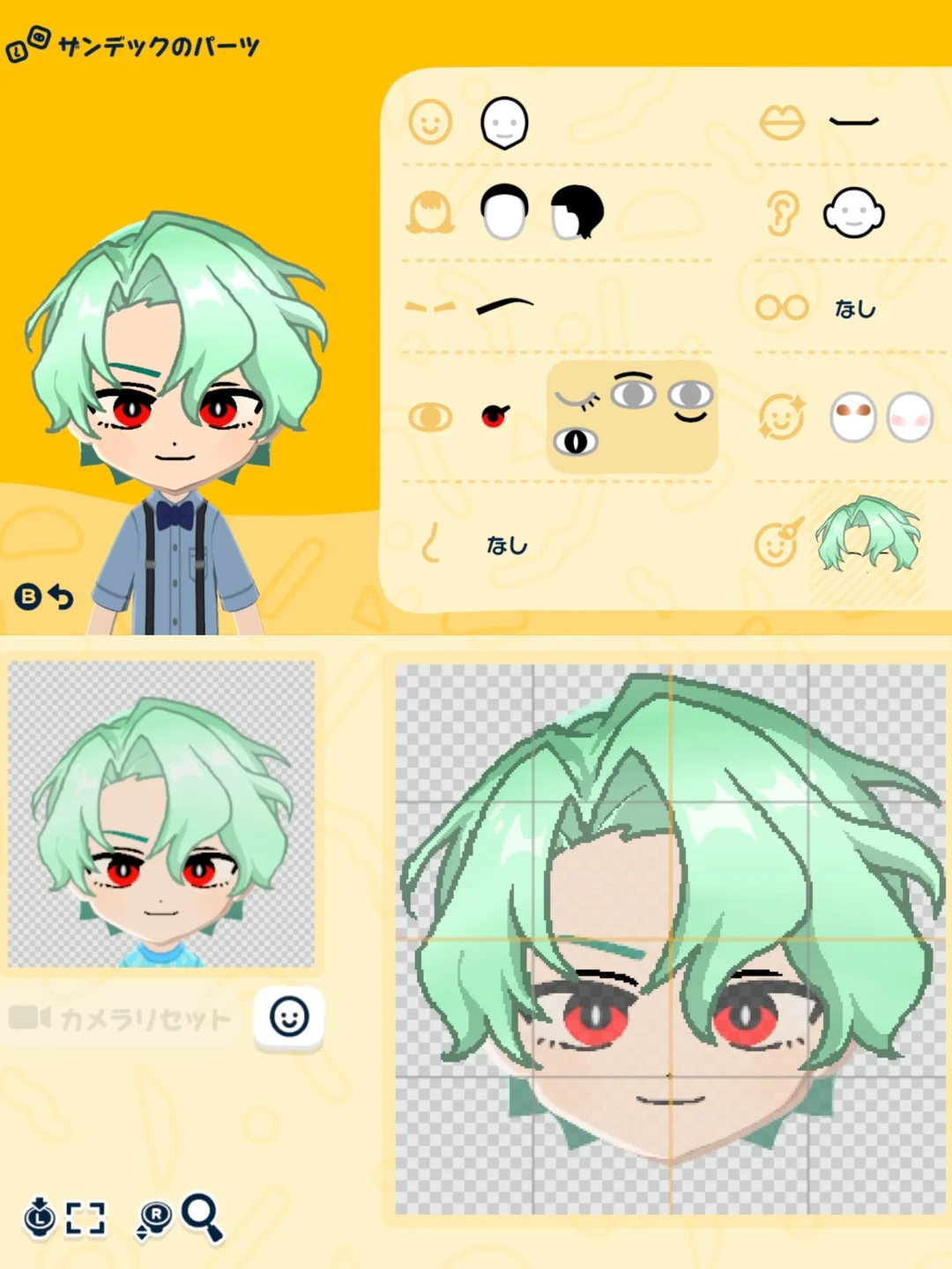 原神MiiコレクションVer2.0・デザインシート付き — トモダチライフ DIY 図案（10枚目）