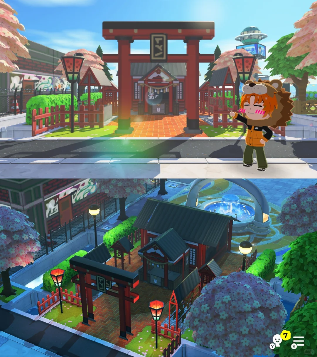 人森神社小造景图纸（拼好社版 — 人森 DIY 图纸