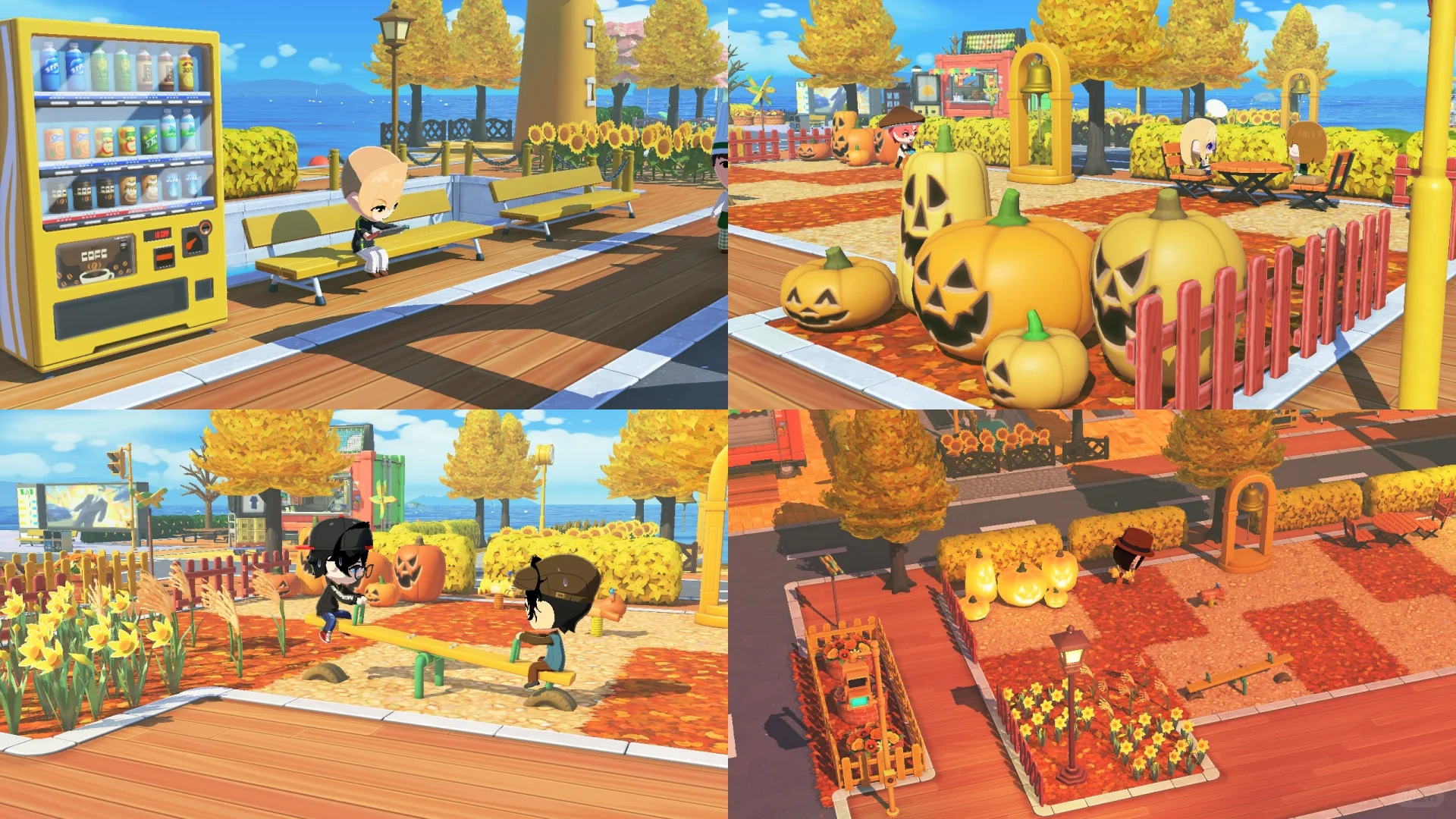 Mon aménagement de l'île Arc-en-ciel des Quatre Saisons — Tomodachi Life motif DIY (image 5)
