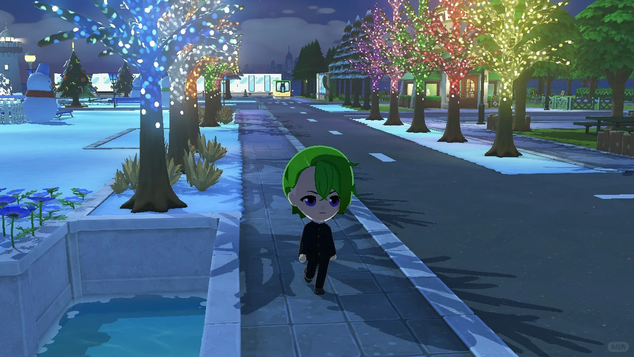 Mon aménagement de l'île Arc-en-ciel des Quatre Saisons — Tomodachi Life motif DIY (image 14)